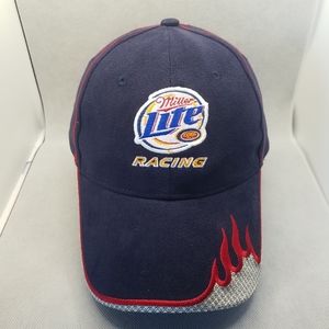 Miller Lite Racing Adjustable Baseball Hat